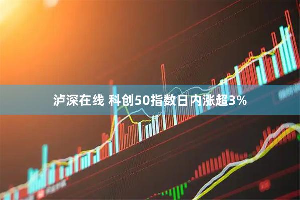泸深在线 科创50指数日内涨超3%